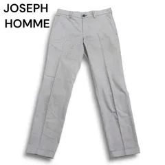 JOSEPH HOMME ジョセフ オム 通年★ 総柄 スリム スラックス パンツ Sz.44　メンズ グレーのサムネイル