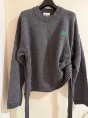 Future Wool Mix Oversized O-Neck