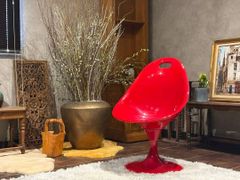 希少 飛騨産業 グリーンレザー domani ドマーニ スポークチェア nG