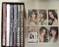 LE SSERAFIM（ルセラフィム・ルセラ） HOT コンパクト アルバム＋先行予約 プレオーダー 特典＋ショーケース 応募 トレカ