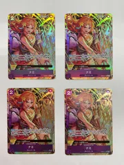 079[PK]Y2775(カード) ナミ PRB02-012 R パラレル ４枚セット 目立った傷や汚れなし 11/25出品