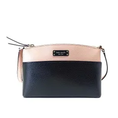 Kate spade(ケイトスペード) ショルダーバッグ美品  - WKRU6037 黒×ライトピンク レザー
