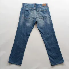 ギャップ デニム ズボン サイズ31 テーパードジーン ウォッシュ 9分丈 メンズ デニムパンツ A8416