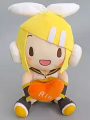 【中古】ぬいぐるみ 鏡音リン ふわぷち ぬいぐるみ 「セガラッキーくじ ピアプロキャラクターズ 『ふわぷち』」 B賞