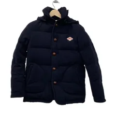 DANTON(ダントン) ダウンジャケット サイズ36 S レディース - ダークネイビー 長袖/フード着脱可/冬/BEAMSコラボ