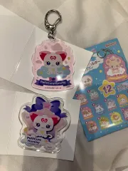 プリキュア プチキャラ プチキャラ ハミ キーホルダー アクリルバッジ