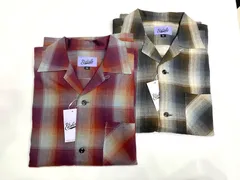 新作！Edward’s Clothing 1950’s オンブレチェック オープンシャツ レーヨンシャツ