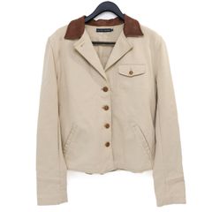 RALPH LAUREN テーラードジャケット ベージュ 7号 - メルカリ