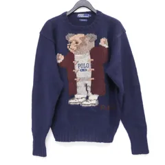 う*食様 【90s】ラルフローレン クロスフラッグ　ニット　セーター　rl92 う*食様 【90s】ラルフローレン クロスフラッグ ニット セーター rl92