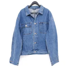 ラルフローレン Gジャン デニムジャケット ジージャン アウター 白タグ MADE IN USA USA製 ブルーデニム 綿 コットン デニム Ralph Laurenのサムネイル