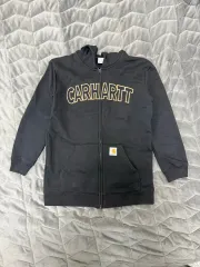 キッズ カーハート フードジップアップ