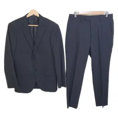 United Arrows GREEN LABEL RELAXING(ユナイテッドアローズ グリーンレーベル) シングルスーツ メンズ美品  - 黒 ストライプ