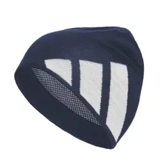 ○送料390円可能商品 アディダス ゴルフ adidas GOLF 新品 メンズ 防寒 リバーシブル ビーニー ニット帽 帽子 紺 [IA2659-5760] 七★QWER