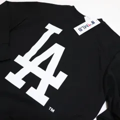 ★ドジャース DODGERS MLB 新品 メンズ メジャーリーグ 大谷翔平 山本由伸 スウェット トレーナー 黒 M [C6522MA-N9B-M] 一 三 壱★QWER