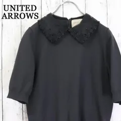 【今期】UNITED ARROWS フレアシルエット 半袖ブラウス 黒 2025年最新】UNITED ARROWS レディース 半袖 シャツ・ブラウスの人気