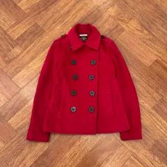 レディース S ポロラルフローレン Polo Jeans(ポロジーンズ) ウール ピーコート ジャケット