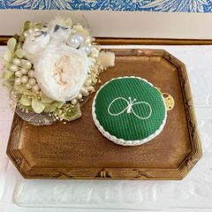 4-9 ミナペルホネン リボンヘアゴム rosy BR - メルカリ