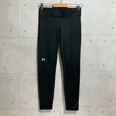 UNDER ARMOUR アンダーアーマー コールドギア レギンス タイツ インナーパンツ L ブラック 黒 レディース ロゴ ワンポイント トレーニング ランニング スポーツ SG378-6