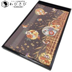 単衣 付下げ 源氏香 花柄 縦縞模様 惚色 K-3991 - メルカリ