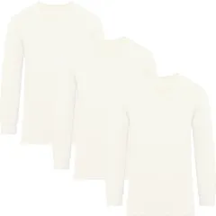 fun. WARMACTIVE メンズ Vネック 3枚セット WHITE 2L 帝人フロンティア企画