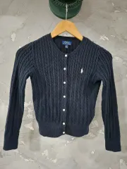 ポロ ラルフローレン ネイビー カーディガン M10-12