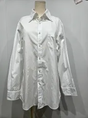 バーバリー 白 シャツ 長袖