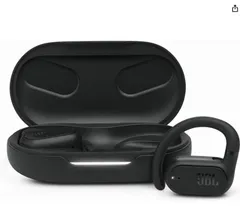 JBL SOUNDGEAR SENSE 完全ワイヤレスイヤホン/オープンイヤー/マルチポイント/IP54防水/Bluetooth5.3/耳を塞がない/音漏れ防止/ブラック/JBLSNDGEARSNSBLK