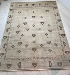 ギャッベ 手織りウールラグ 232×172cm カシュガイ