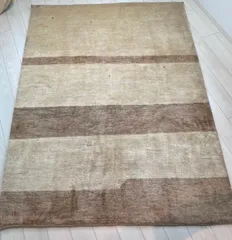 ギャッベ 手織りウールラグ 235×174cm カシュガイ