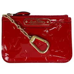 ルイ・ヴィトン Louis Vuitton ポシェット クレ 小銭入れ キーホルダー コインケース モノグラムヴェルニ スリーズ M90214 レディース 【中古】
