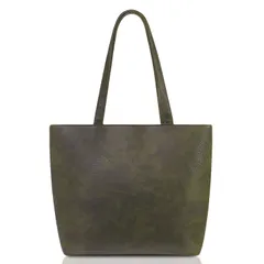 メンズ トートバッグ バッグ [RATOM] (稀有素材ムラ染めシンセティックレザー・自立型)