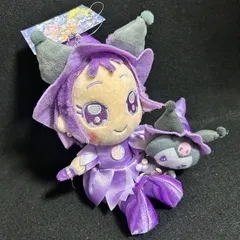 おジャ魔女どれみ おんぷちゃん タグ付き サンリオコラボ クロミちゃん ぬいぐるみ マスコット