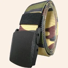 (STABILIST) ナイロンベルト 自衛隊 軽量 フリーサイズ ミリタリー ウエスト スポーツ バックル 学生 戦闘