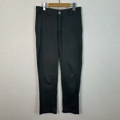 Dickies ディッキーズ ワークパンツ チノパン 無地 ブラック 30X32 メンズ 古着 ストリート　アメカジ　ワーク系