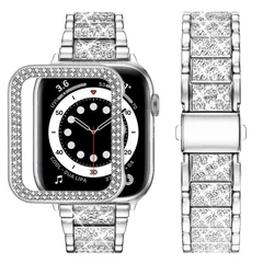 【新着商品】Watch Watch 3 ブレスレット ブレスレット 42mm 保護ケース 42mm Apple Apple Watch ブレスレット Apple ラインストーンブレスレット母の日ギフト iWatch グリッター Series 1 レディース 2