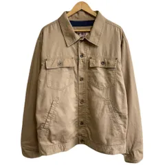 OLD NAVY オールドネイビー コットンジャケット フロントボタン 無地 ベージュ XLサイズ No.L403