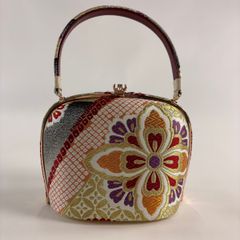 袋名古屋帯 優品 川島織物 落款 幾何学 ベージュ 化繊 【中古】 - メルカリ