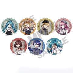 【新品】バッジ・ビンズ 【ボックス】初音ミク トレーディンググリッター缶バッジ レトロ☆神戸2025