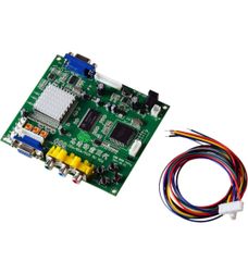Mcbazel RGB/CGA/EGA to VGA Converter for Arcade Games, Compatible with CRTs, LCDs, PDPs, and Projectors - HD Conversion for Retro Games