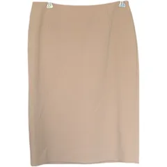 Z1633 EPOCA レディース 40 タイトスカート 【М〜L相当】ミニスカート  三陽商会 エポカ ベージュ