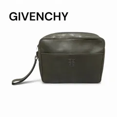 ジバンシィ クラッチバッグ ジバンシー セカンドバッグ ポーチ グレー