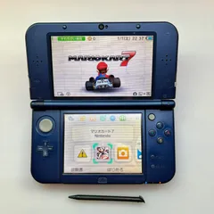 【オープン記念クーポン配信中】 【動作確認済み】　Newニンテンドー3DS LL メタリックブルー　Nintendo