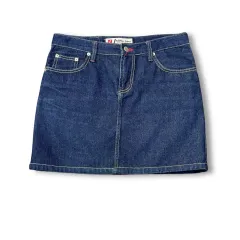 (30) ヴィンテージ インディゴデニム ミニスカート M