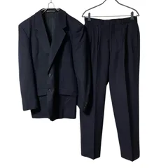 Z1613 MEN'S BIGI メンズビギ スーツ セットアップ 2ピース ダークネイビー サイズ4