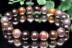 【１点物】癒やしの石◇ブラウン スギライト　10mm　ブレスレット パワーストーン 天然石 _U8067