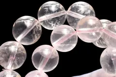 マダガスカル産 スターローズクォーツ　9.5mm　ブレスレット 1個売り パワーストーン 天然石 _BG6163-95