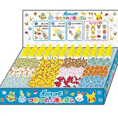 『ポケットモンスター』​つ​めつめ消しゴム ボトル36本入 BOX (エンスカイ)