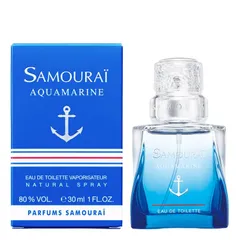 アランドロン サムライ アクアマリン EDT・SP 30ml 香水 フレグランス SAMOURAI AQUAMARINE ALAIN DELON 新品 未使用のサムネイル