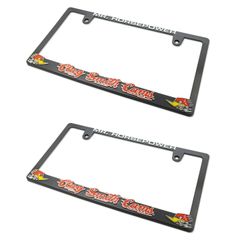ナンバーフレーム 3点セットクレイスミス、ラットフィンク 