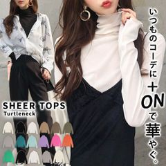 【新品未使用】ロゴ シアー トップス ロンT Dark Angel（ダークエンジェル） ロンt レイヤード シアー トップス t